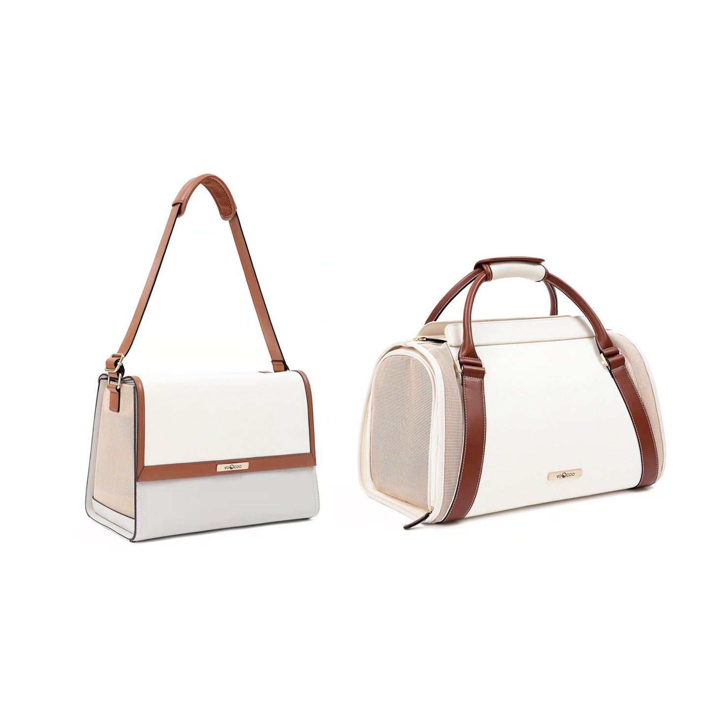 Mochila de lujo para gatos de un solo hombro: elegante y portátil transportador de viaje para gatos de menos de 4,5 kg