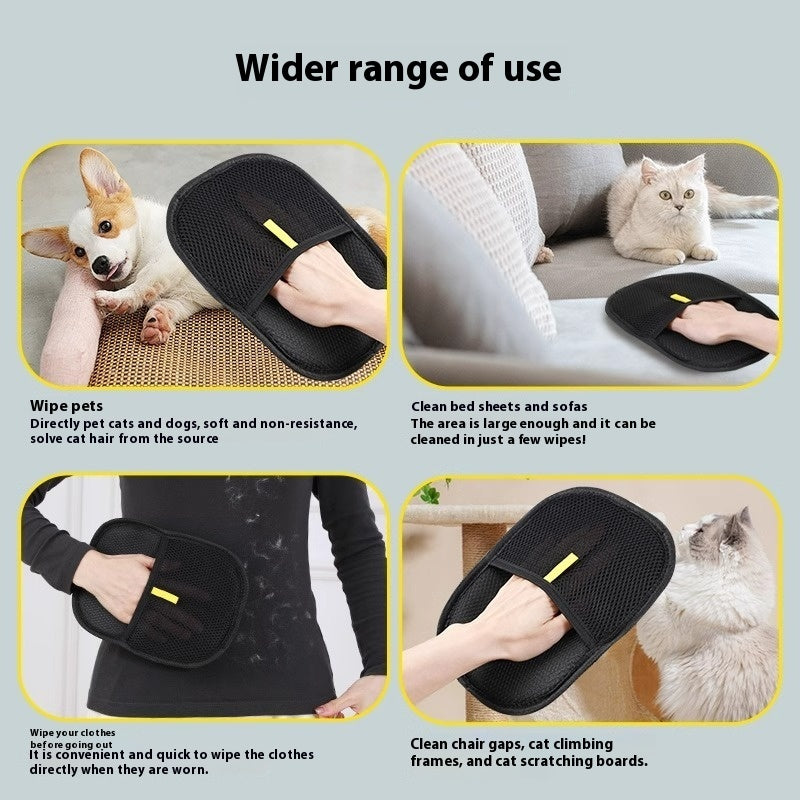 Pet Hair Removal Glove – Reusable Fur Remover for Cats & Dogs