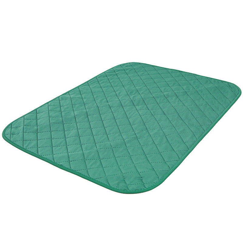 Natural Bamboo Fiber Dog Training Pad – Deodorizing, Moisture-Proof & Reusable Pet Mat