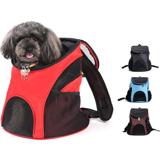 Breathable Pet Carrier Backpack for Small Dogs – Lightweight Travel Bag.