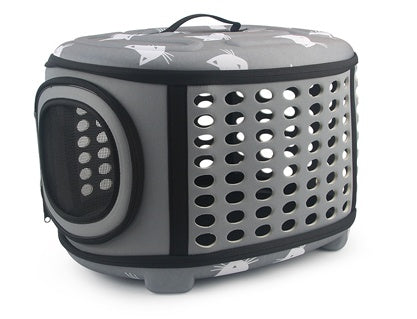 Breathable Pet Carrier Backpack – Foldable Travel Bag for Cats & Small Dogs