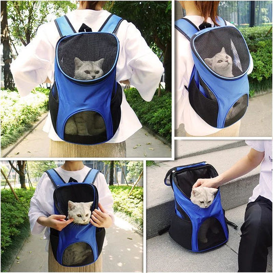 Breathable Pet Carrier Backpack for Small Dogs – Lightweight Travel Bag.
